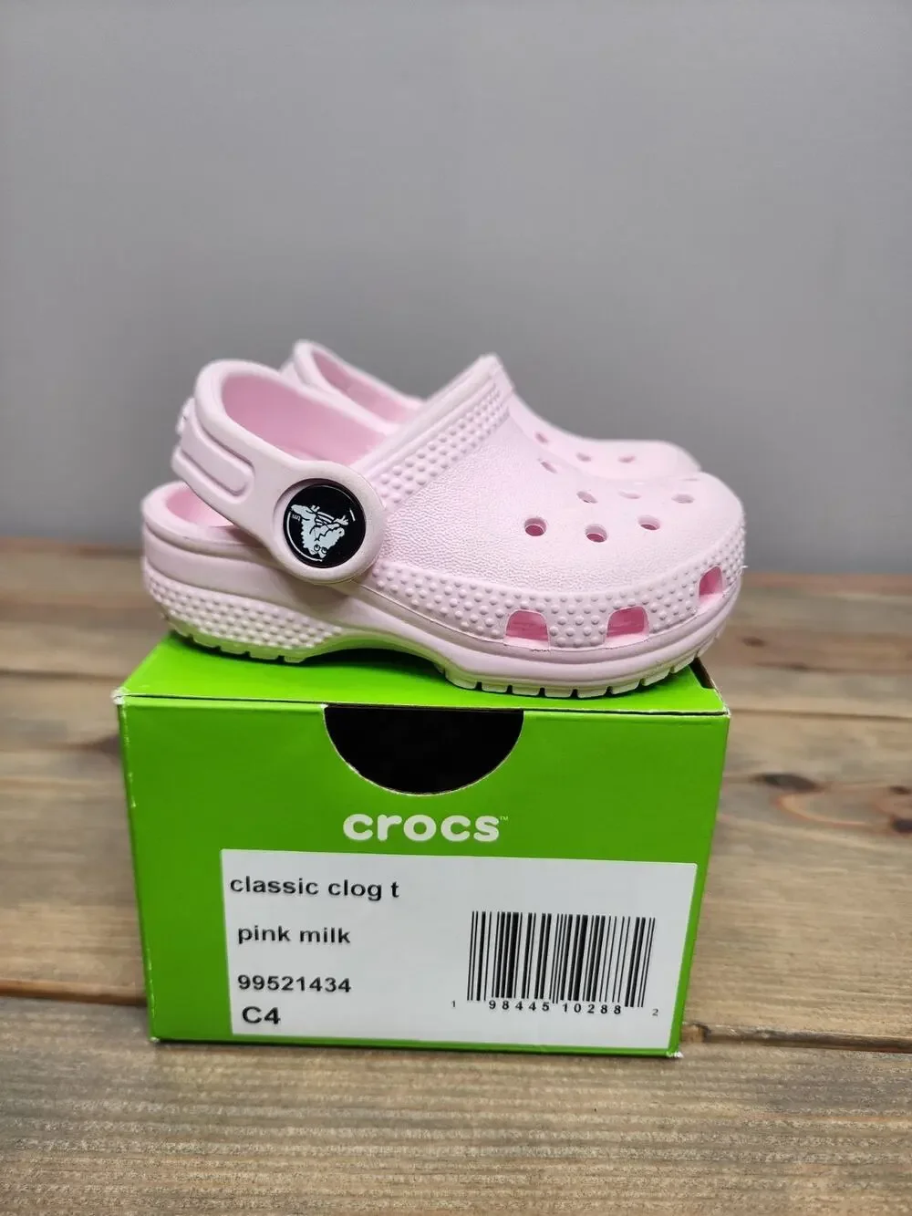 Crocs Toddler Classic Clog Pink Milk C4